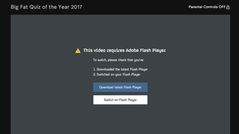 trouble downloading adobe flash player for mac